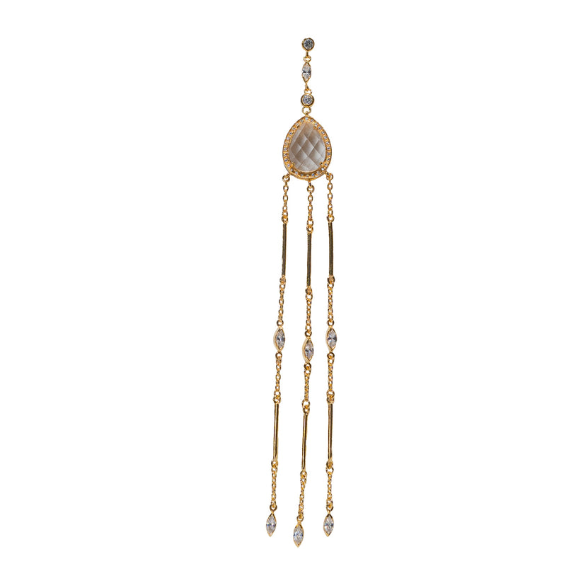 Vermeil Drop Shower Earring - Pura Tribe