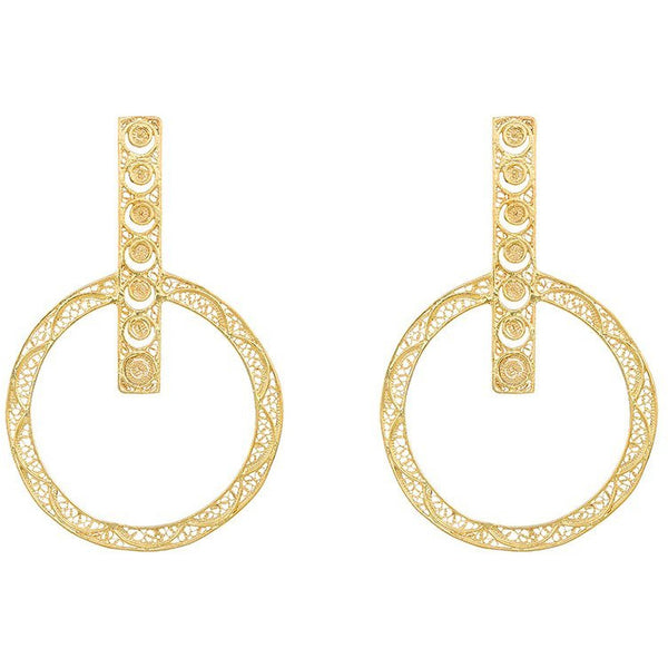 Arabic Hoops Filigree - Pura Tribe