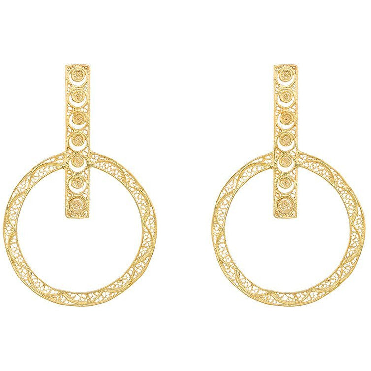 Arabic Hoops Filigree - Pura Tribe