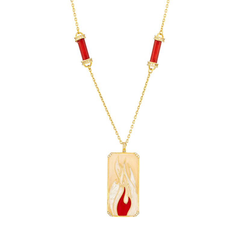 Fire Element Necklace