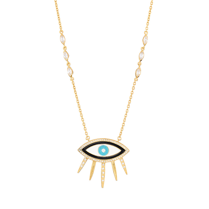 Eye Starburst Necklace