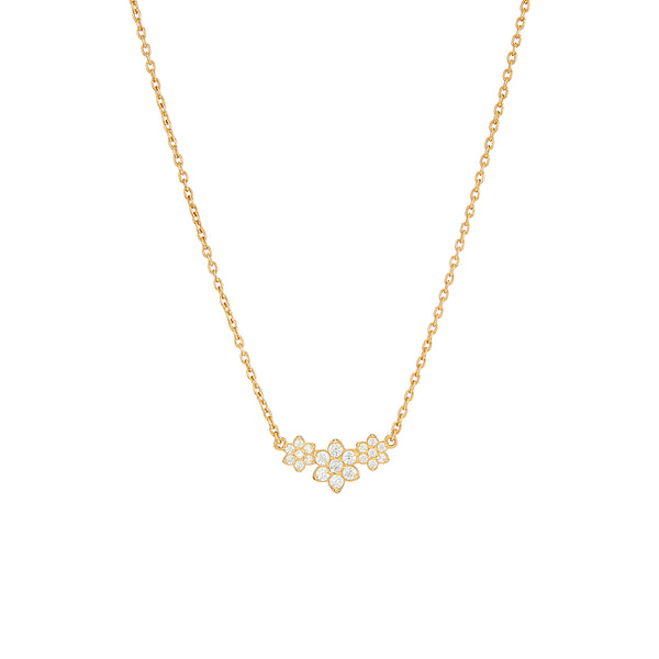 Vermeil Bloom Necklace - Pura Tribe