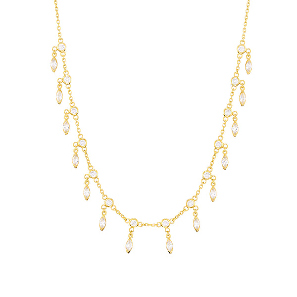 Marquise Shaker Necklace