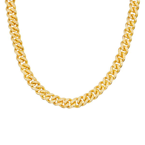 Cuban Cz Link Choker