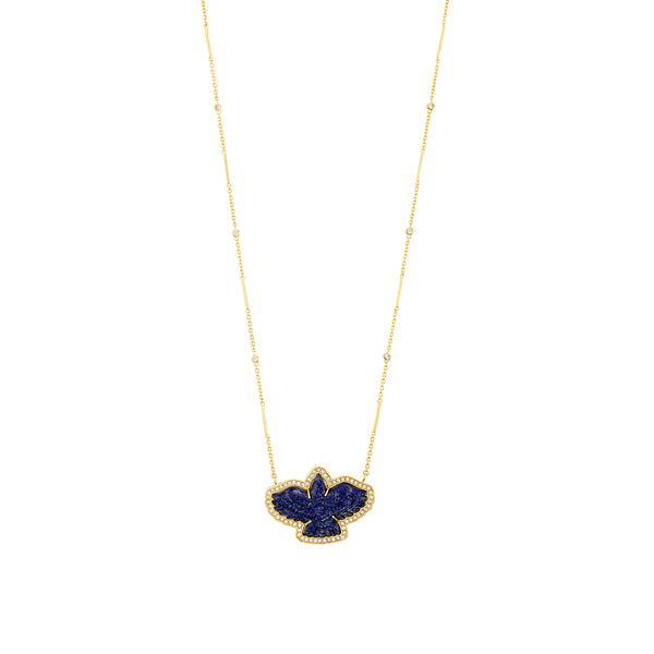 Lapis Lazuli Thunderbird Necklace