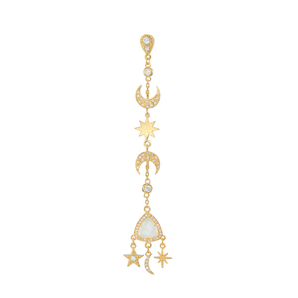 Vermeil Constelation Earring - Pura Tribe