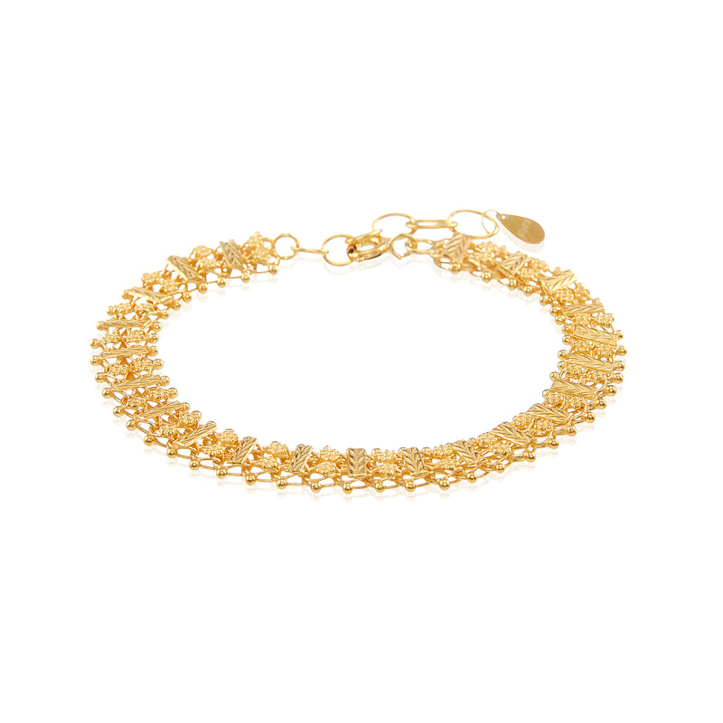 Vermeil Fado Anklet - Pura Tribe