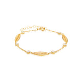 Vermeil Filigree Cz Anklet - Pura Tribe